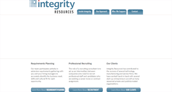 Desktop Screenshot of integrityr.com